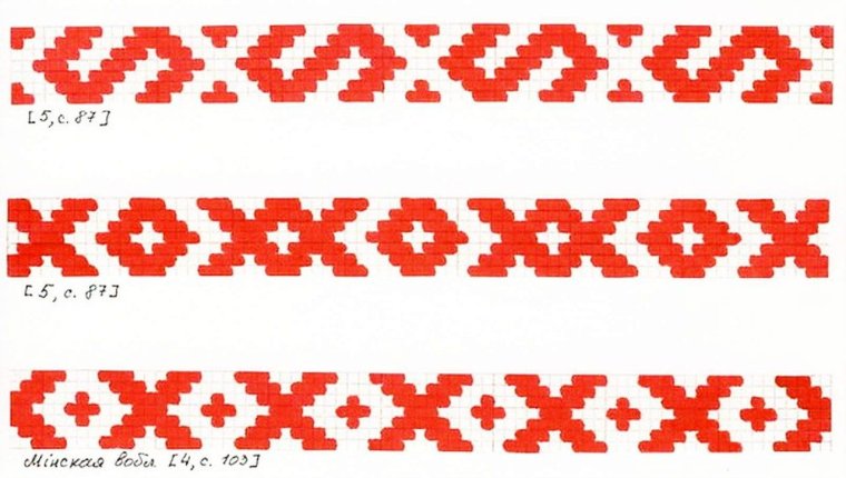 Украинский орнамент из мозаики