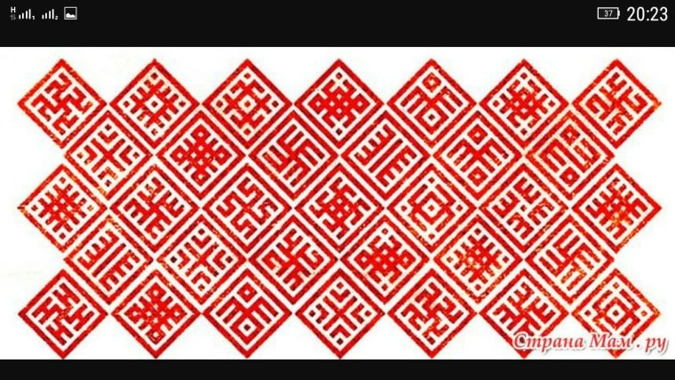 Мотив в орнаменте