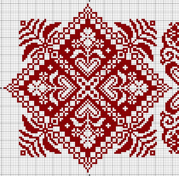 Славянский обережный орнамент