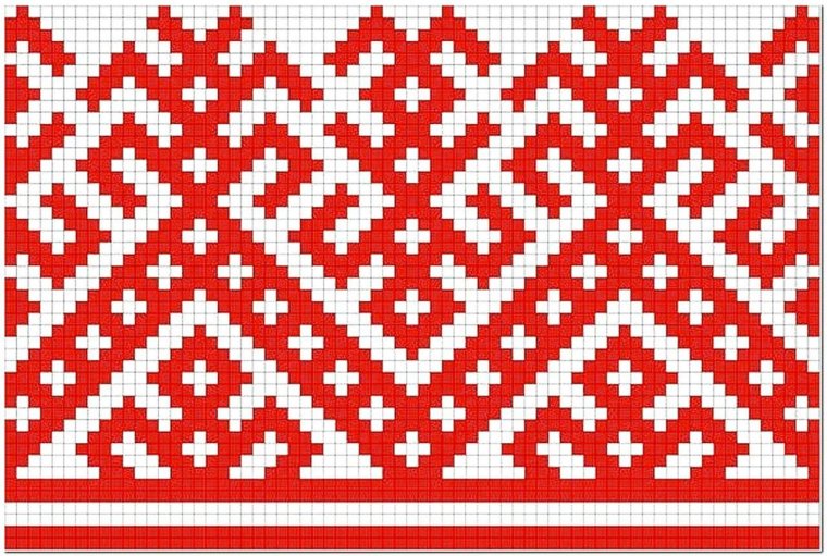 Белорусский нац орнамент