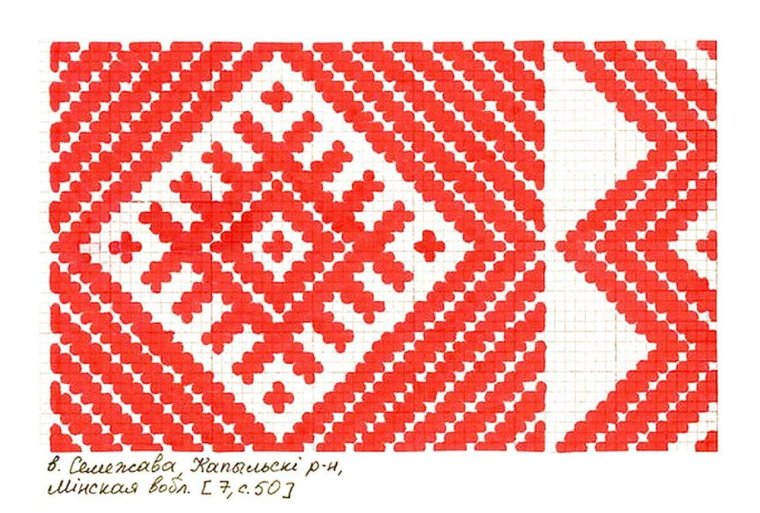 Белорусский орнамент огонь