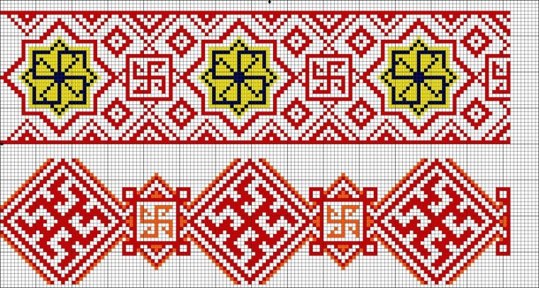 Рушник "орнамент"