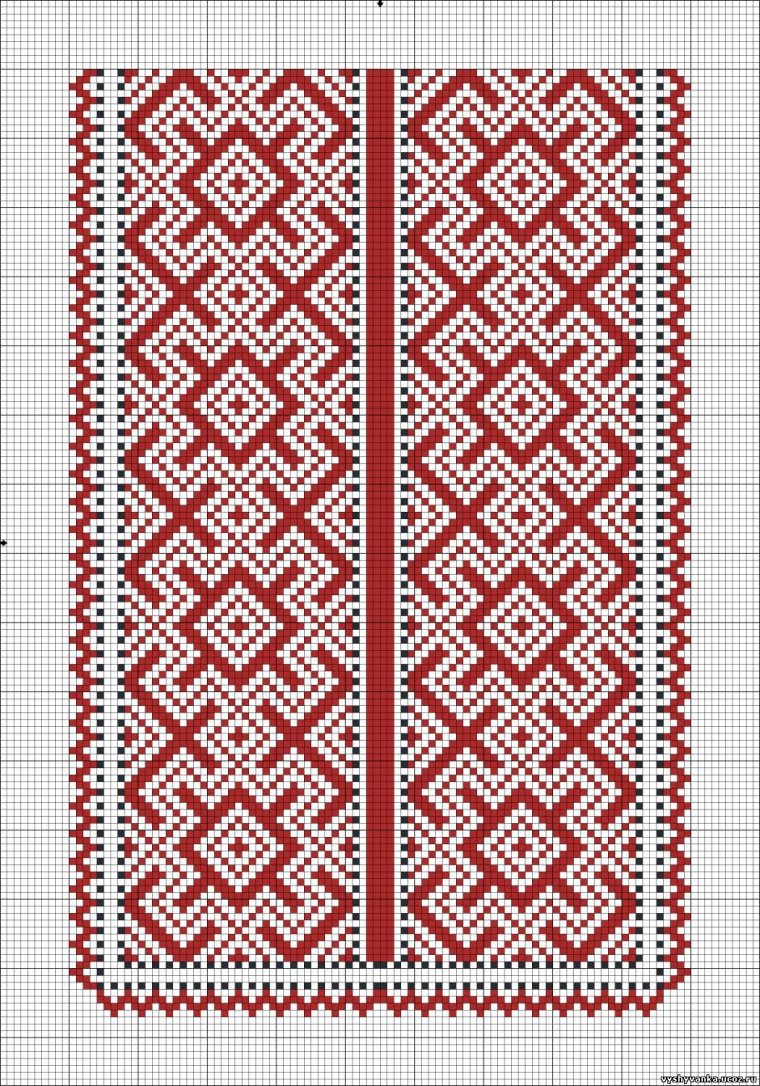 Славянский обережный орнамент