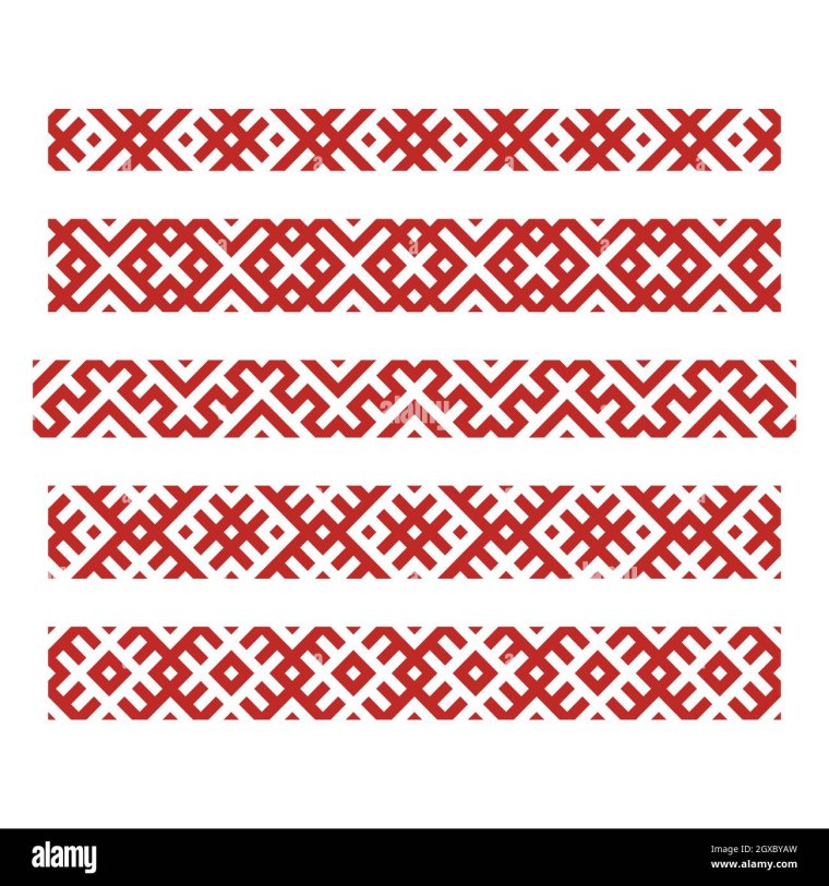 Белорусский орнамент крыж