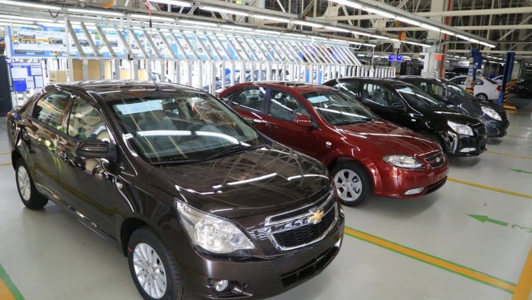 Кобальт Шевроле GM Uzbekistan