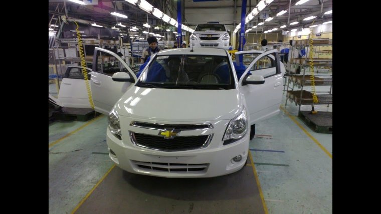 Кобальт Шевроле GM Uzbekistan