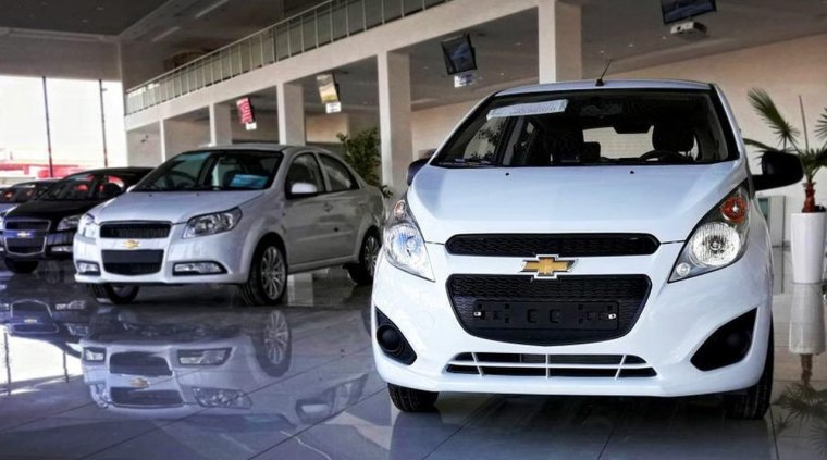 Spark Chevrolet Salon NARXLARI 2020