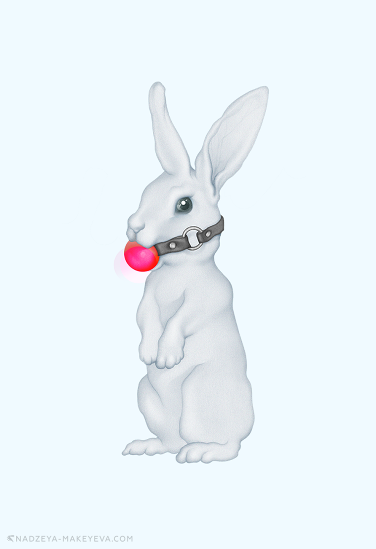 Зайчик для скрапбукинга