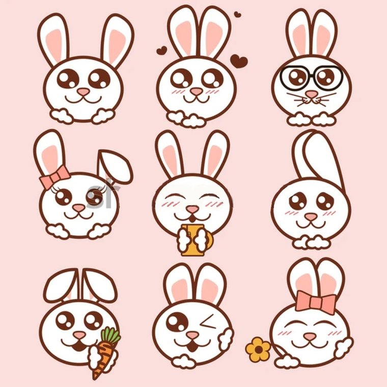 Неоновые зайчики