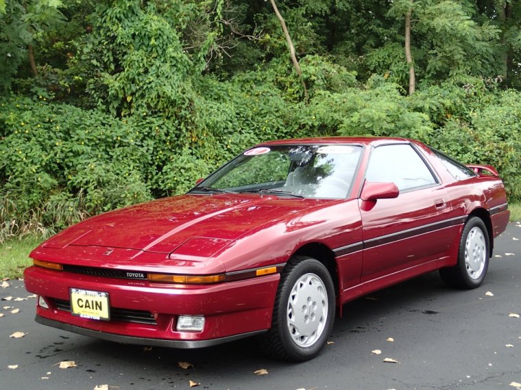 Тойота Супра слепая