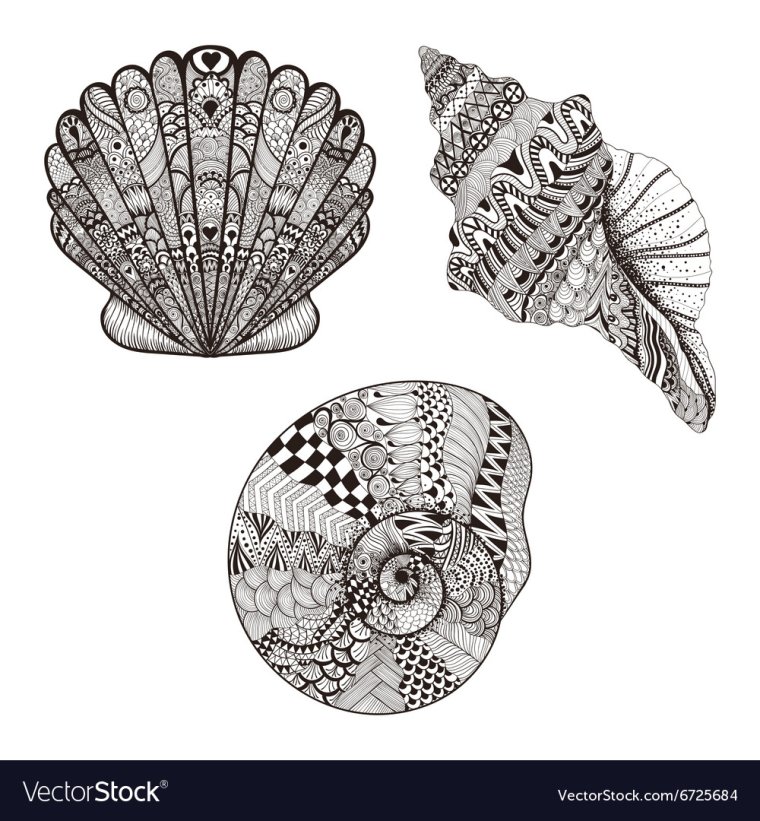 Стилизованная Ракушка