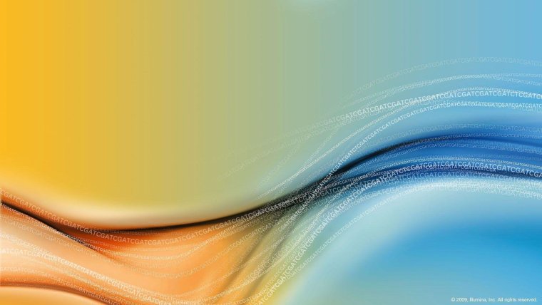 Оранжевая голубая абстракция