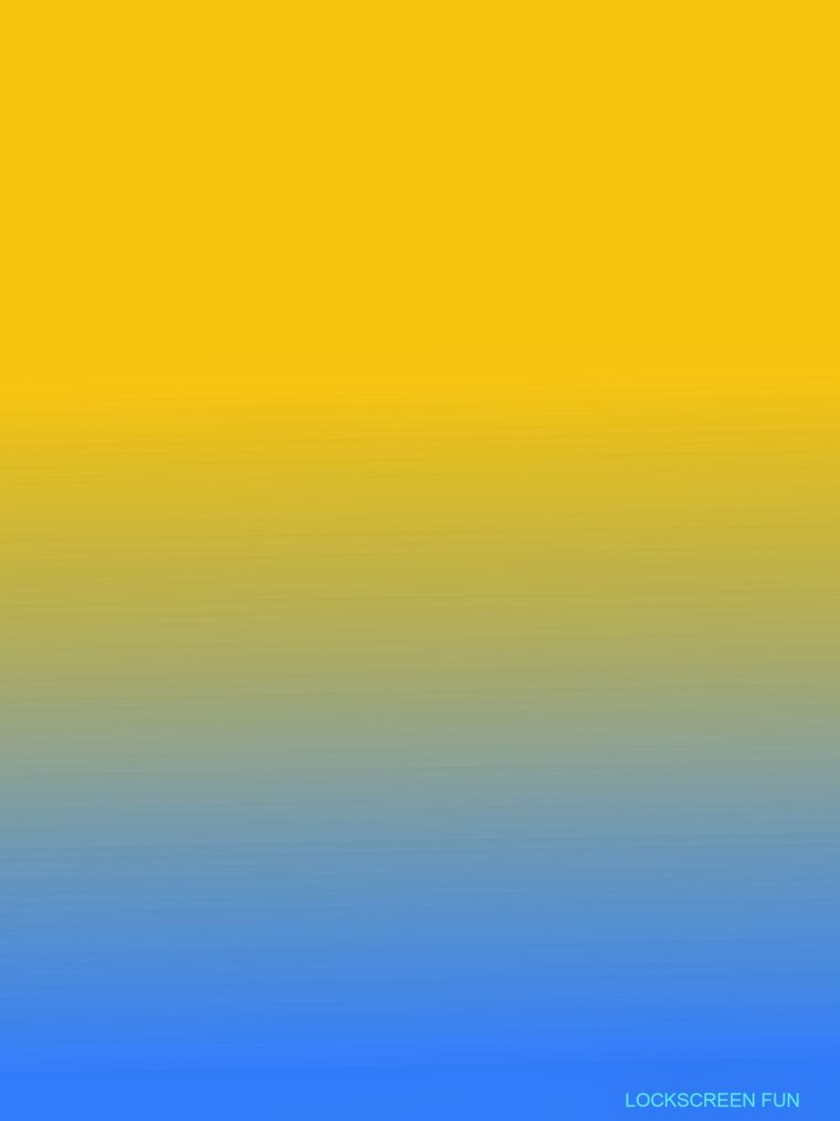 Синий и желтый