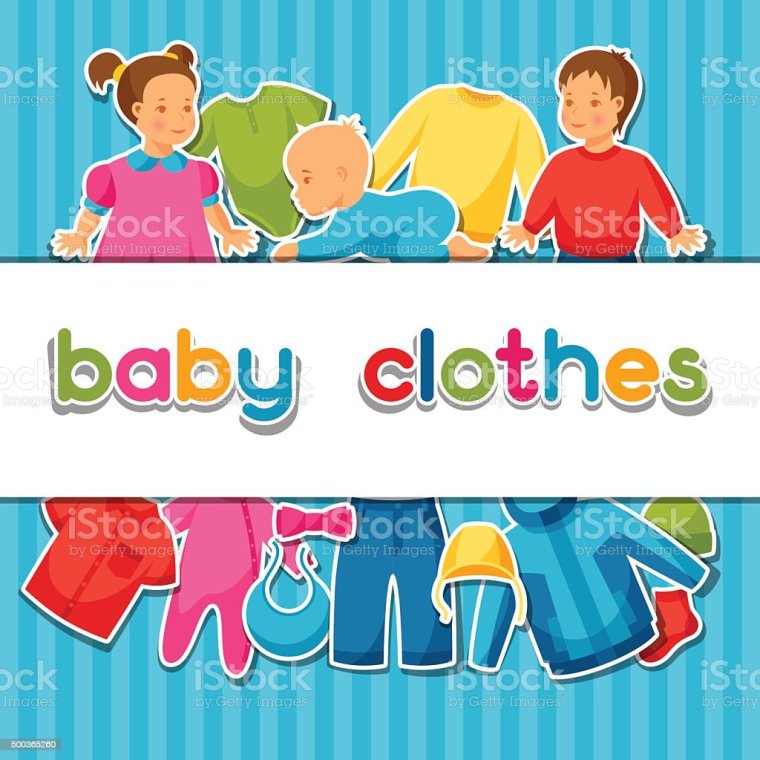 Баннер детской одежды