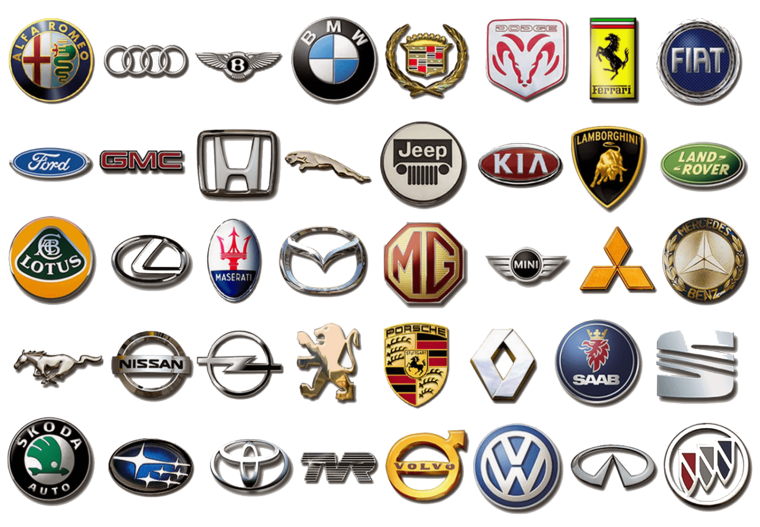 Значки автомобилей