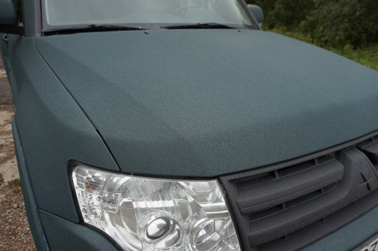 Полимочевина покраска Паджеро 4