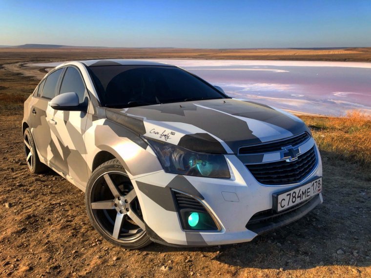 Chevrolet Cobalt на 17 колесах