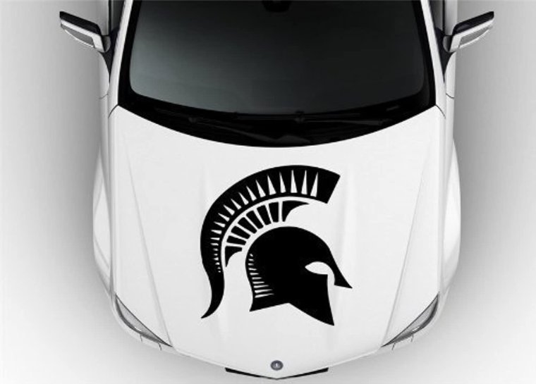 Трафарет на бампер