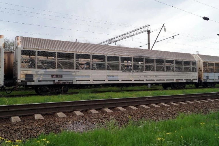 Вагон-автомобилевоз РЖД