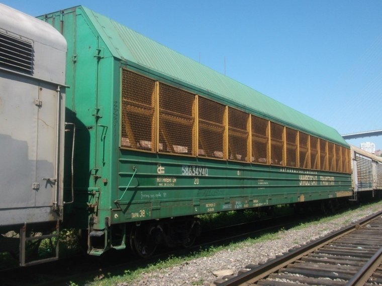 Вагон автомобилевоз РХМ