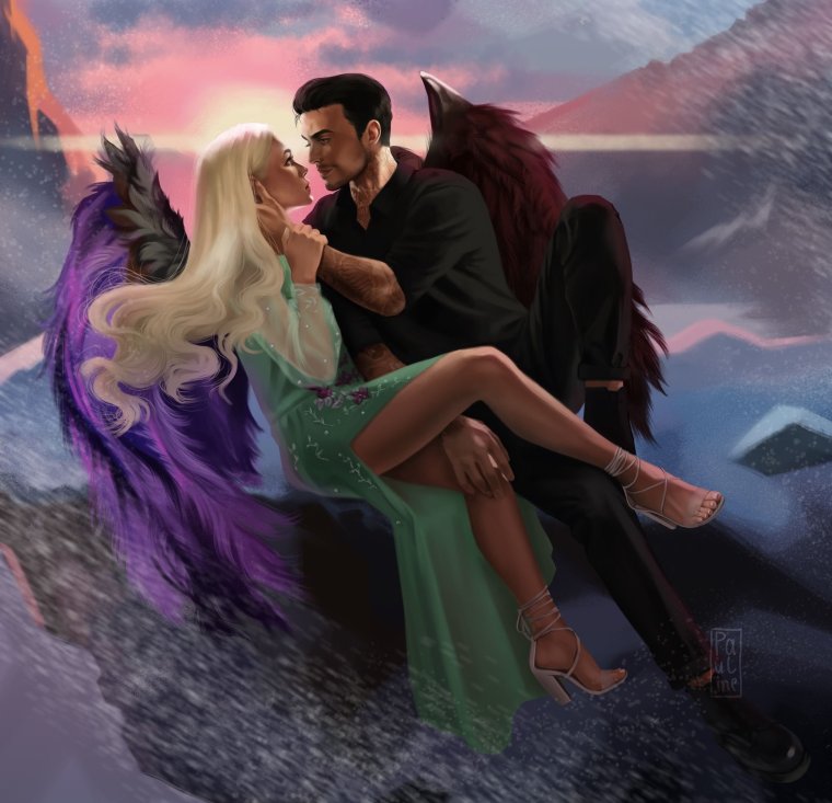 Люцифер и Вики клуб романтики арты