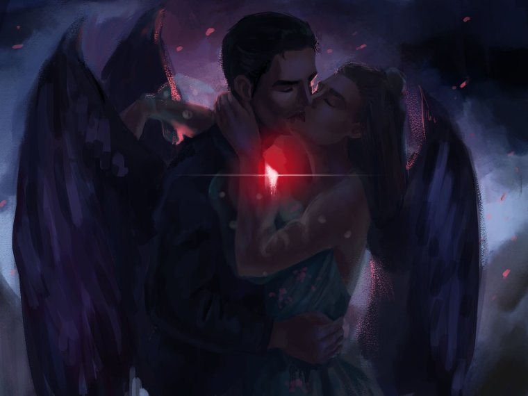 Клуб романтики секрет небес Люцифер и Вики