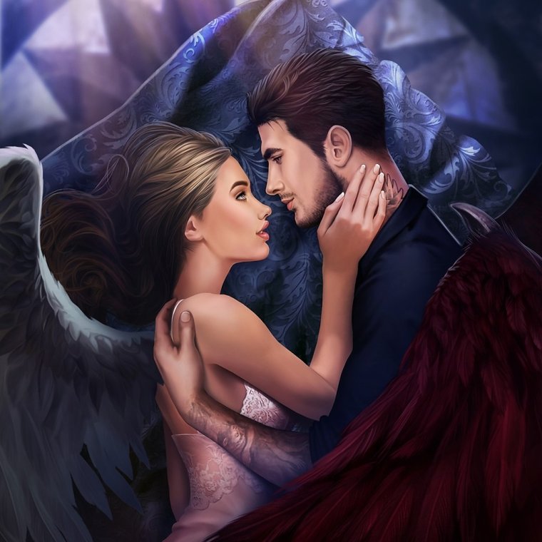 Люцифер и Вики клуб романтики арты