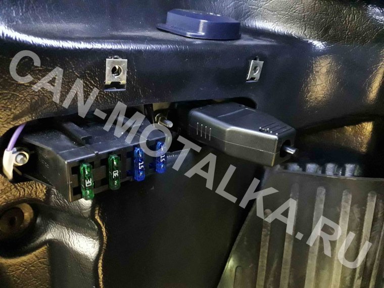 Разъём ОБД Нива Шевроле