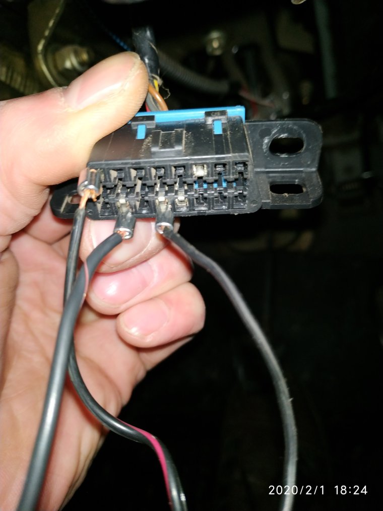 Диагностический разъём ГАЗ 3309