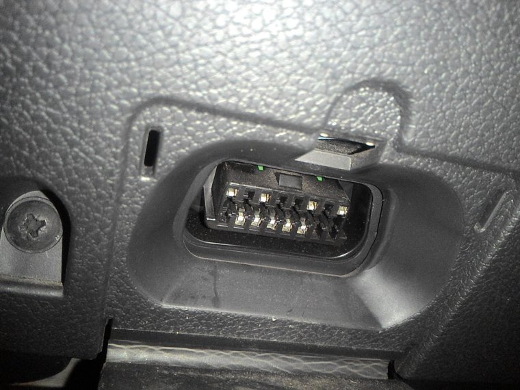 Разъем ОБД 2 Нива 21214