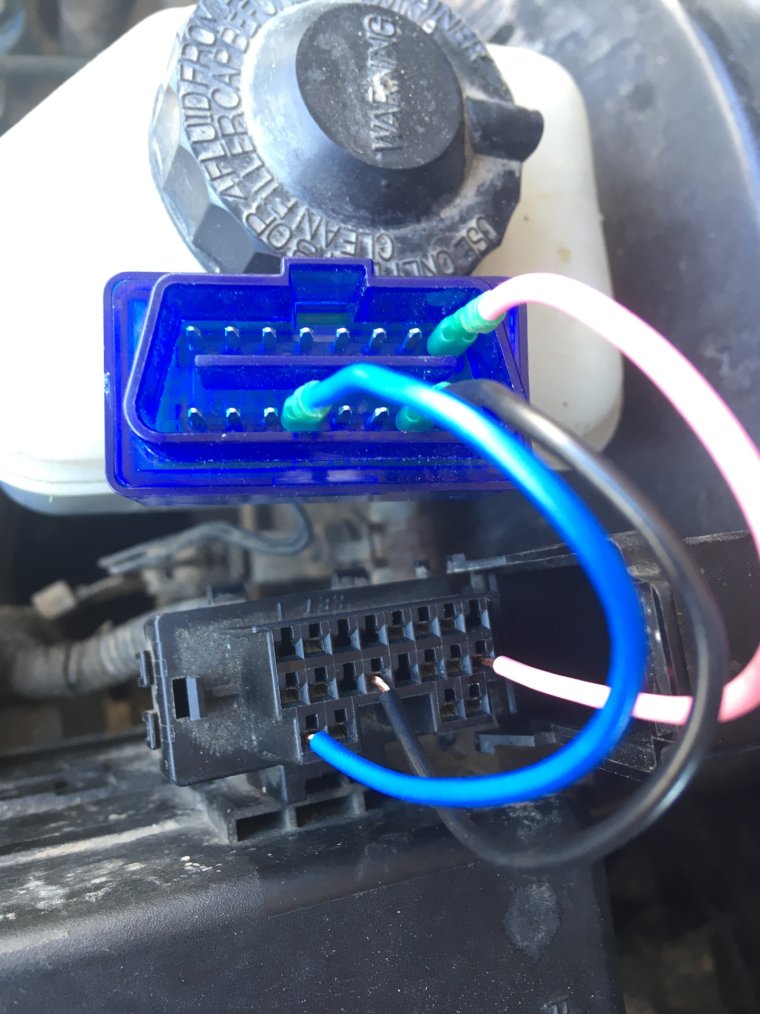 Obd2 v1 разъём ВАЗ