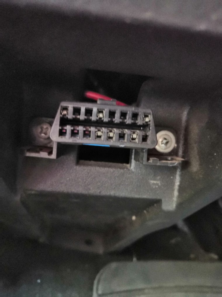 Шевроле кобальт разъем ОБД 2