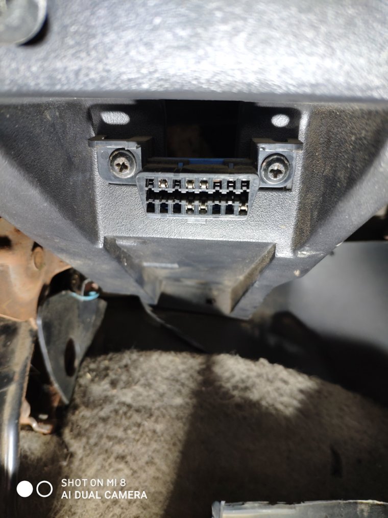 OBD разъем Chevrolet Cruze