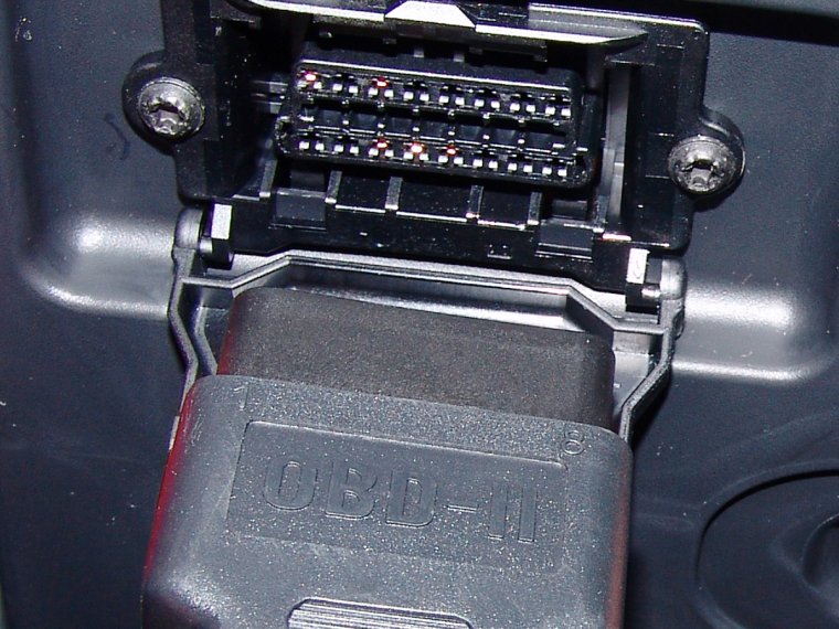 Диагностический разъем Киа спектра 2007