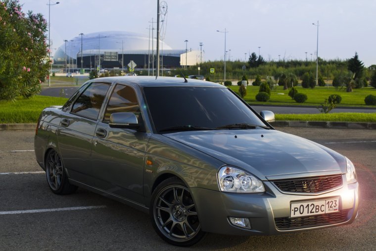 Приора кварц седан антихром