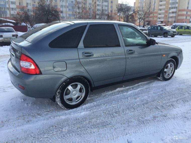 Приора седан матовый кварц