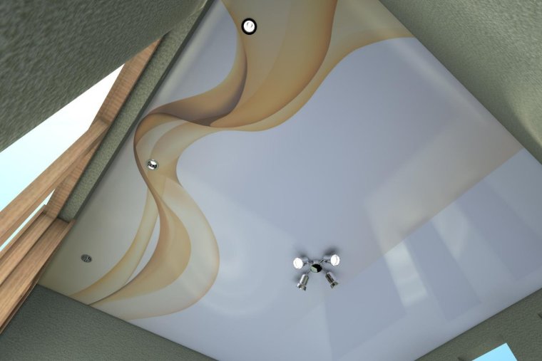 Рулонная штора для душа