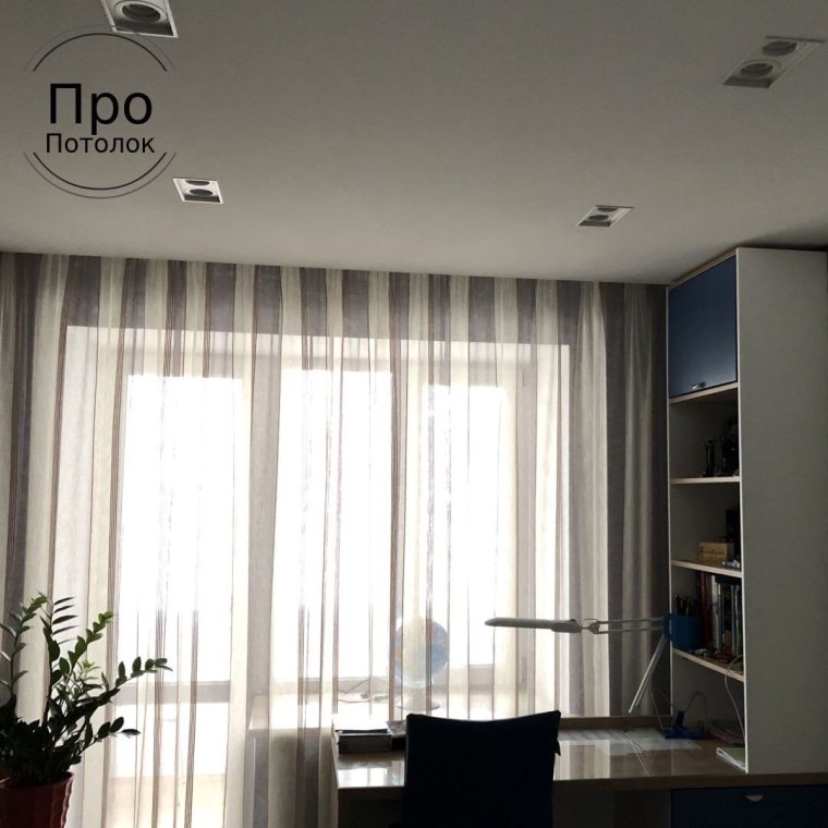 Парящий натяжной потолок