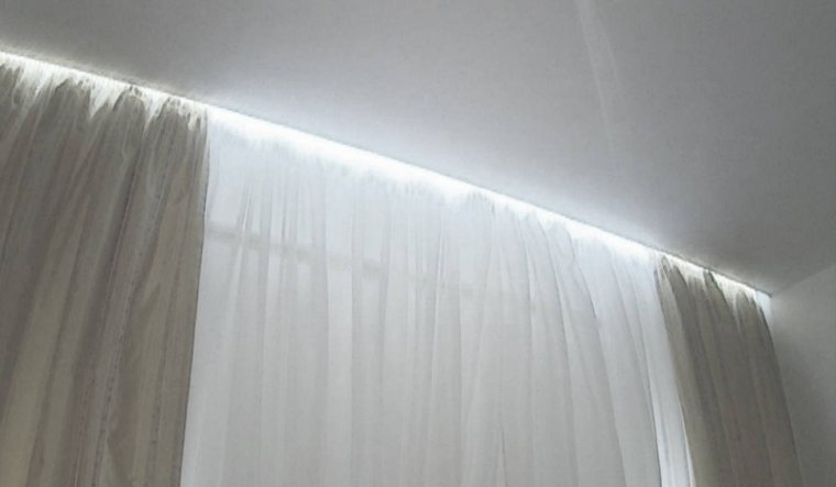 Стильная шторка для ванной