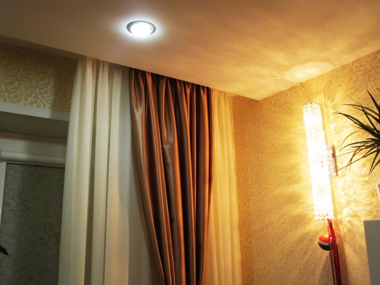 Рулонная занавески для ванной