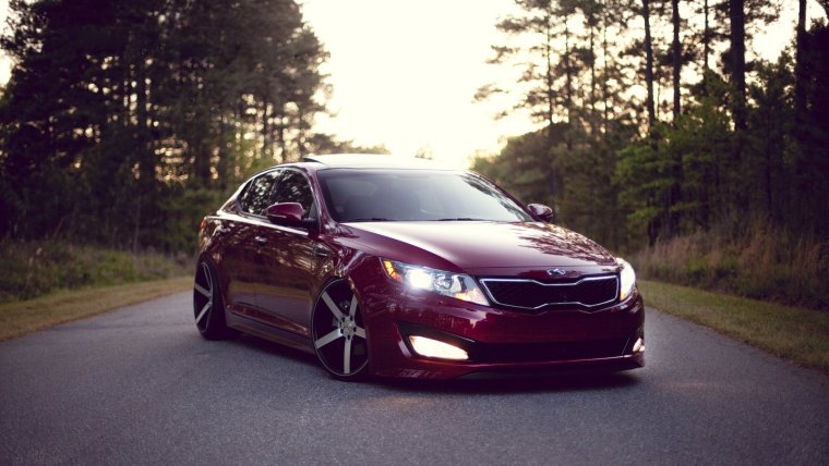 Kia k5 stance