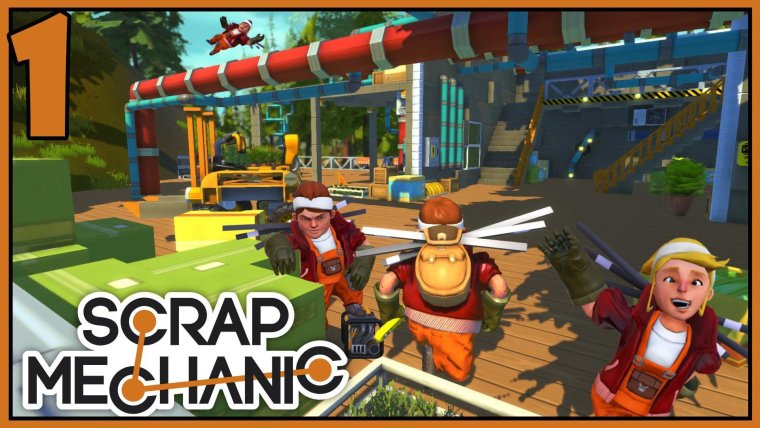 Бульдозер бот в скрап механик