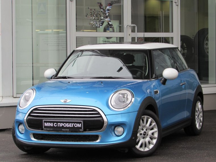 Мини Купер бежевый хэтчбек 2021