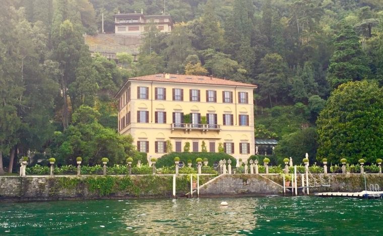 Вилла Соловьева на озере Комо