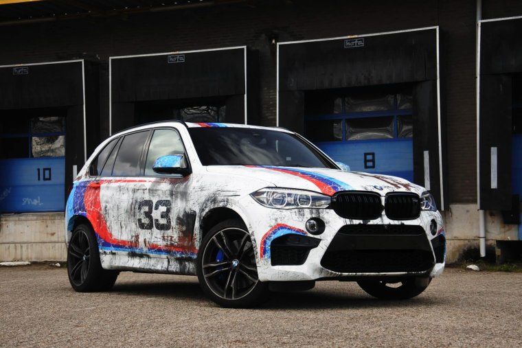 BMW x5m винил