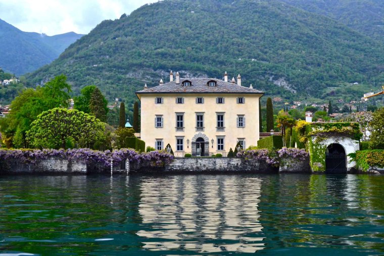 Дом соловьёва на озере Комо Италия