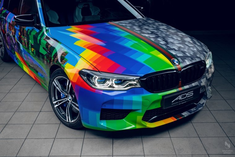 BMW m4 камуфляж