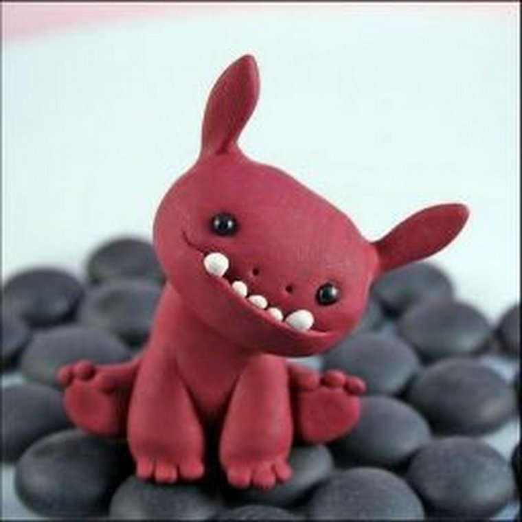 Милые пластилиновые фигурки