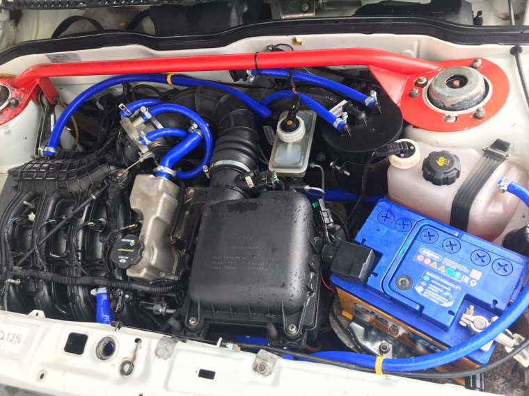 Калина 2 спорт подкапотка