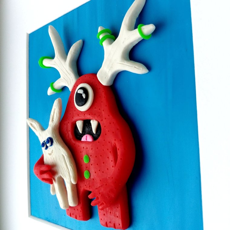 Лепим монстров из пластилина